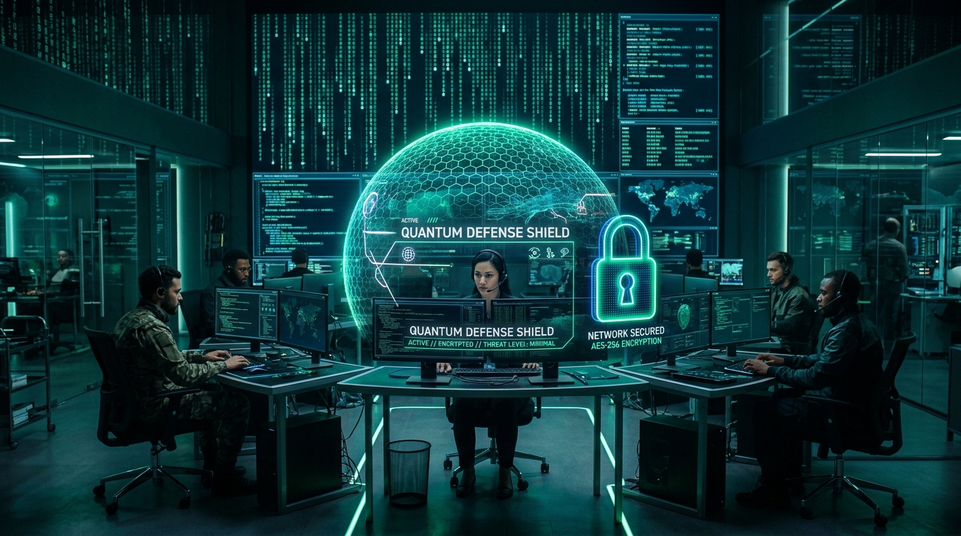 Quantum AI Cyber Defense